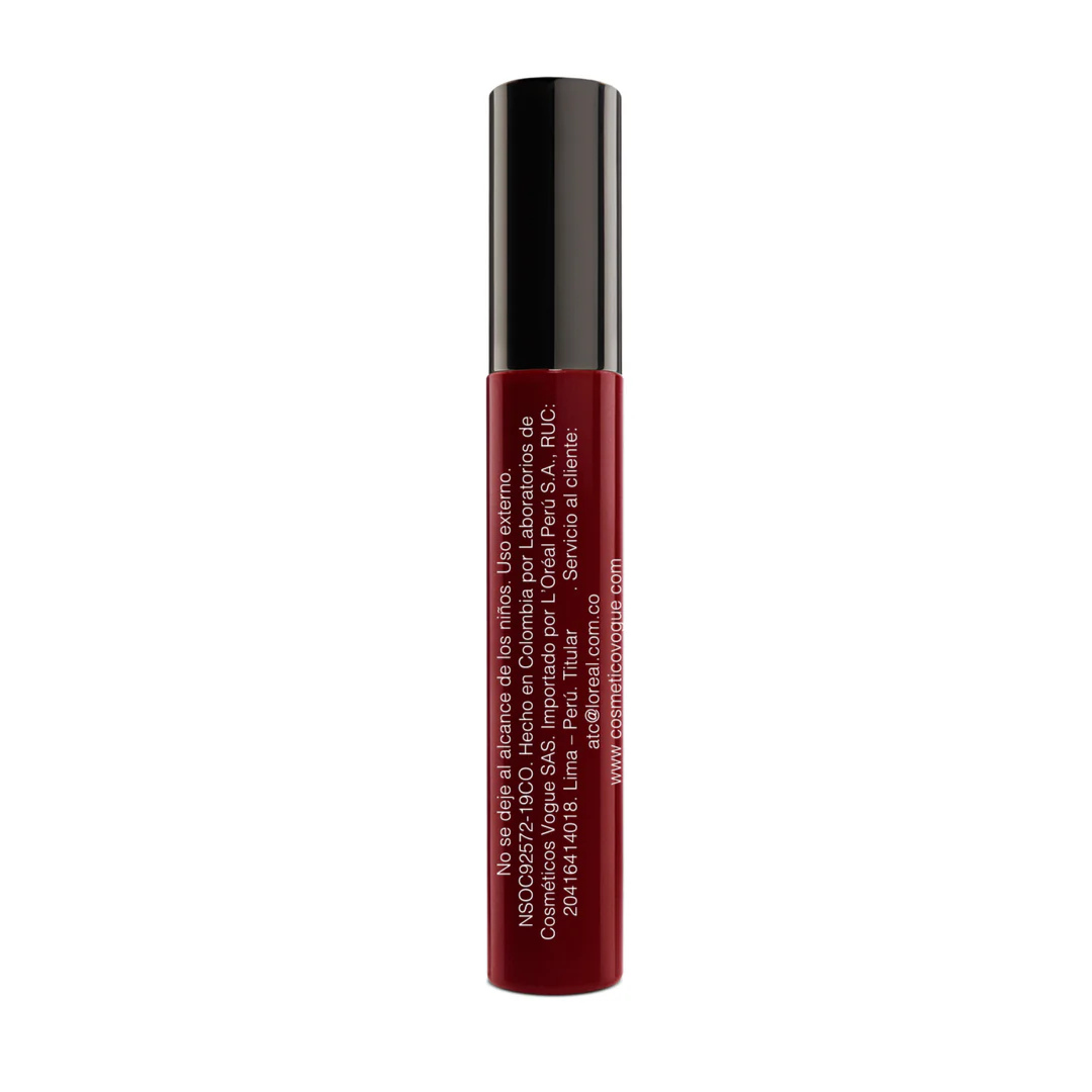 Labial Líquido Resist de Vogue – Tono Atrevida: El Rojo Imparable