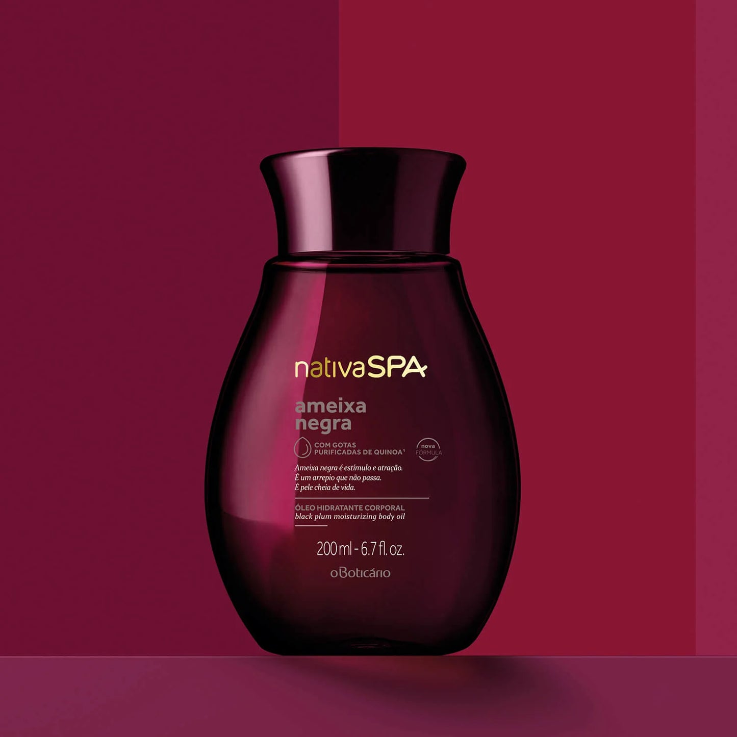 Aceite Hidratante Corporal Nativa SPA Ameixa Negra – 200 ml