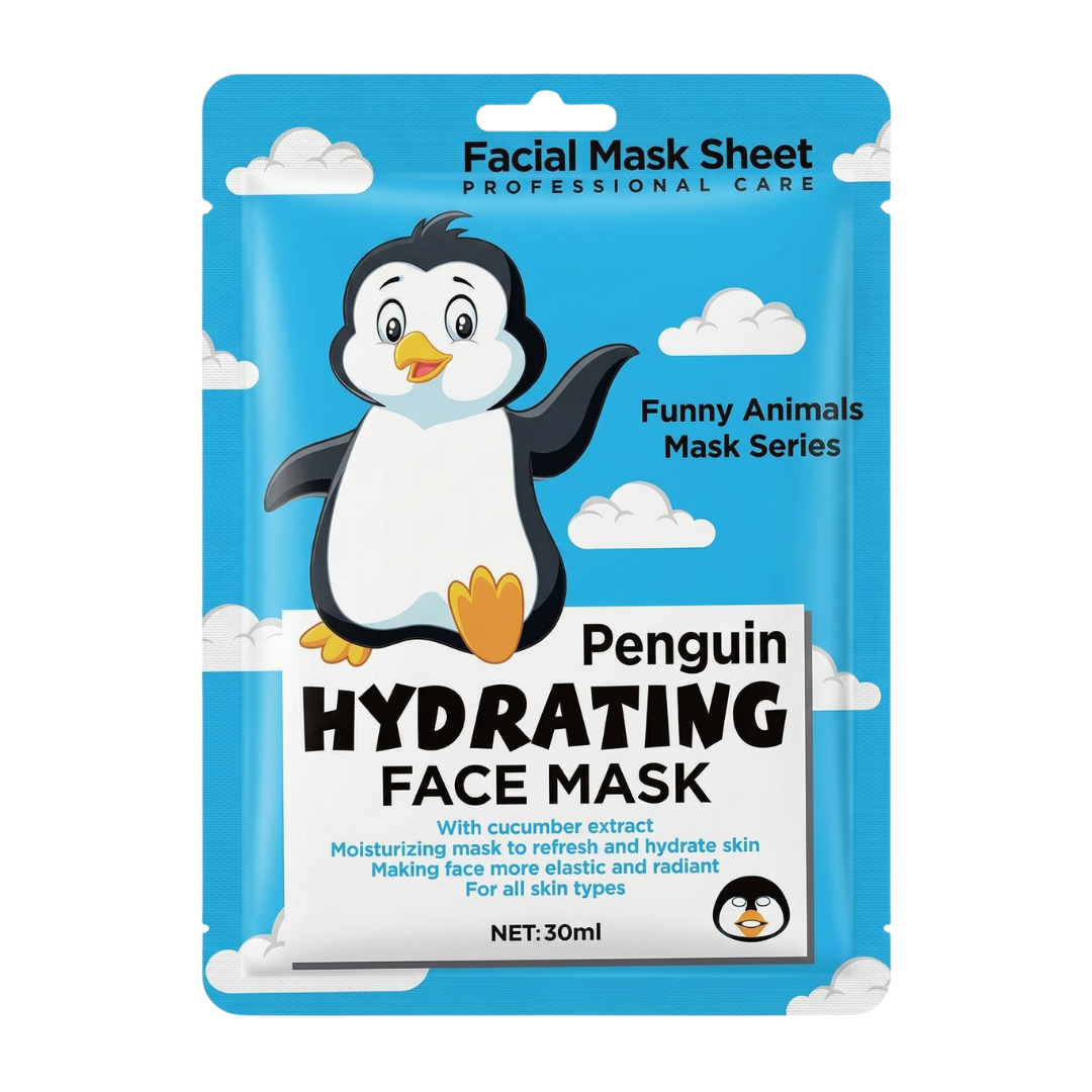 Mascarilla Facial Hidratante Pingüino – Explosión de Frescura