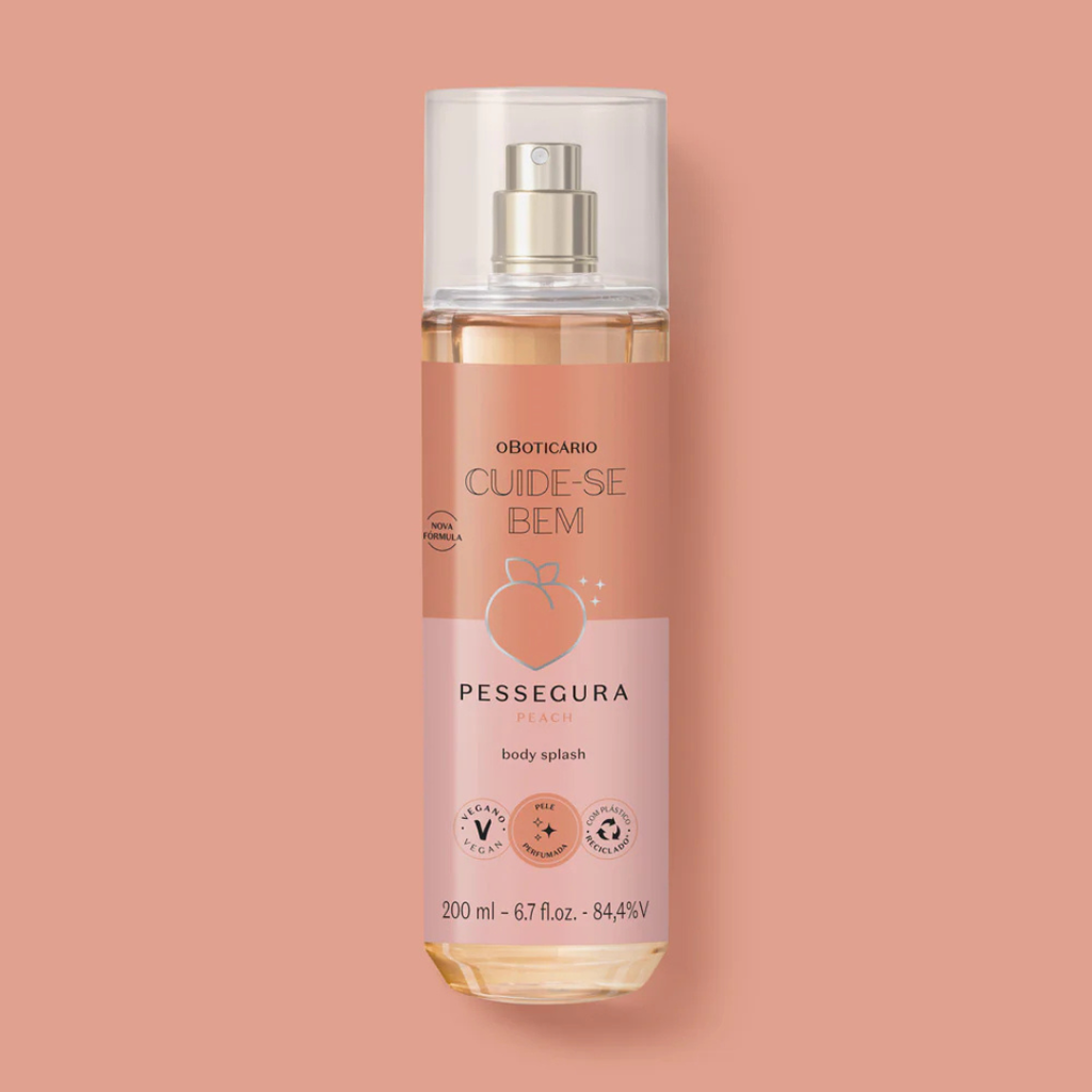Body Splash Cuide-se Bem Pessegura 200ml | O Boticário