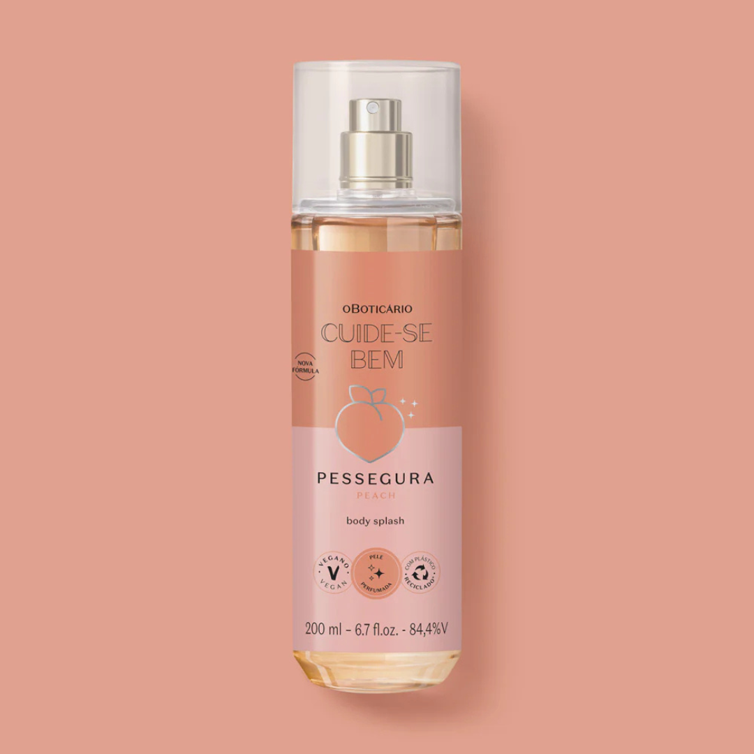 Body Splash Cuide-se Bem Pessegura 200ml | O Boticário