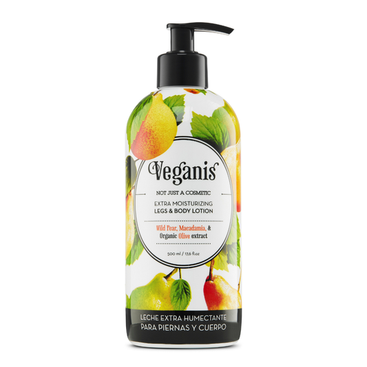 Crema Extra Humectante - Pera & Aceite de Oliva Orgánico 500 ml | Veganis