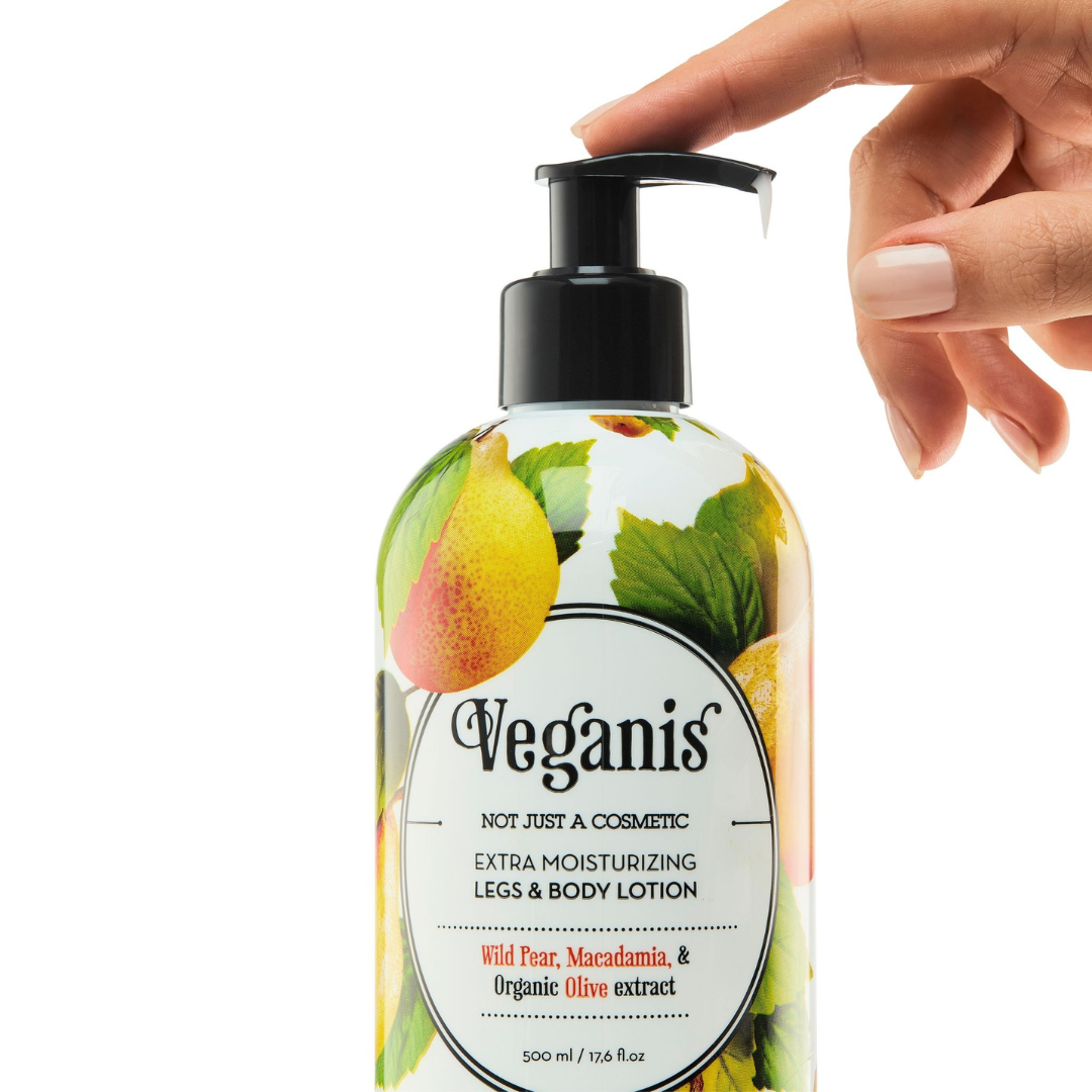 Crema Extra Humectante - Pera & Aceite de Oliva Orgánico 500 ml | Veganis
