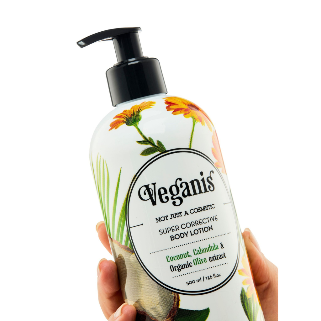 Crema Reafirmante para Estrias - Coco & Aceite de Oliva Organico 500 ml | Veganis