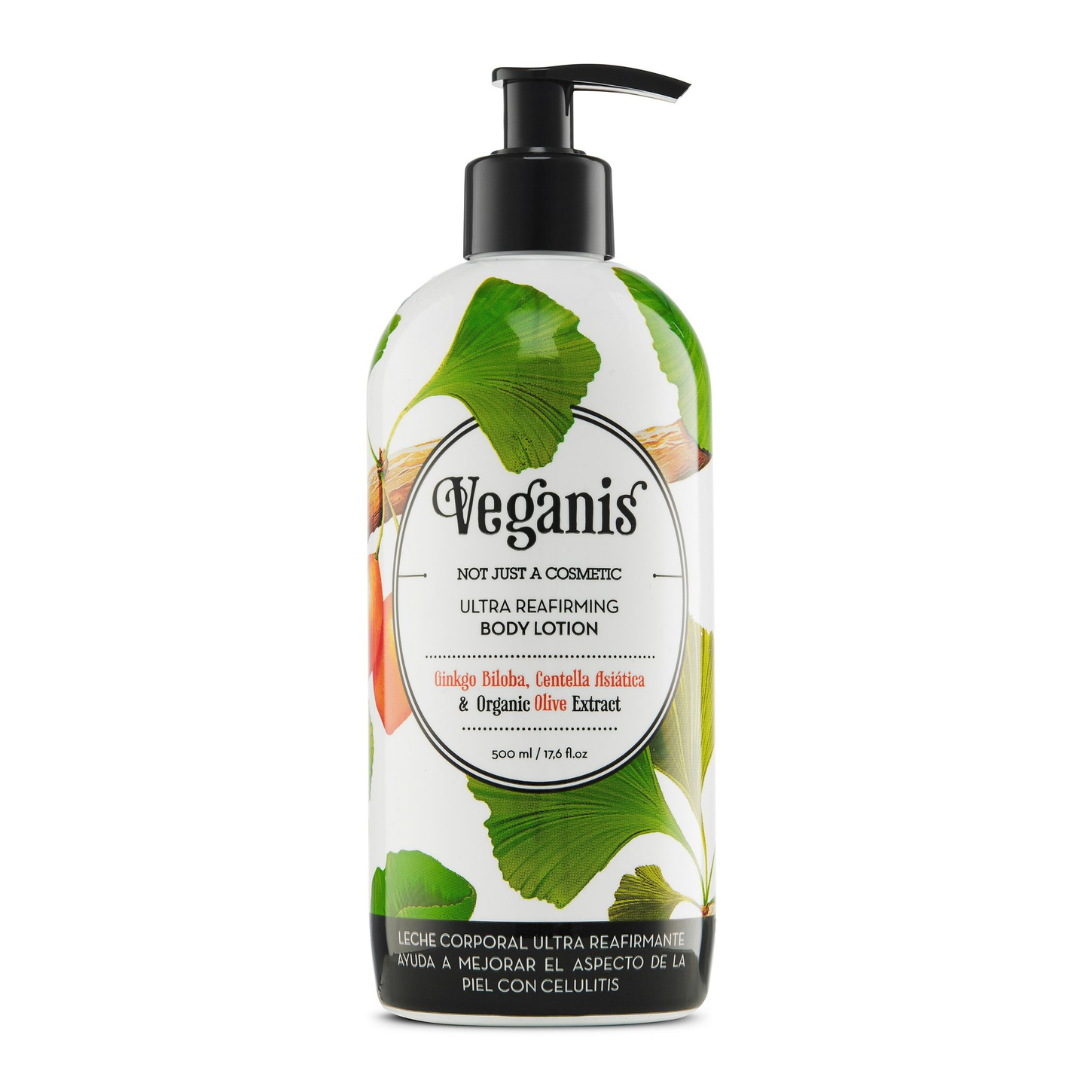 Crema Reafirmante para Celulitis - Gingko Biloba 500 ml | Veganis