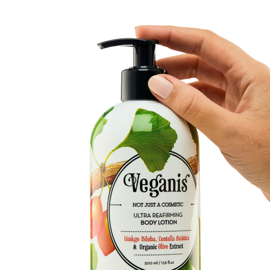Crema Reafirmante para Celulitis - Gingko Biloba 500 ml | Veganis