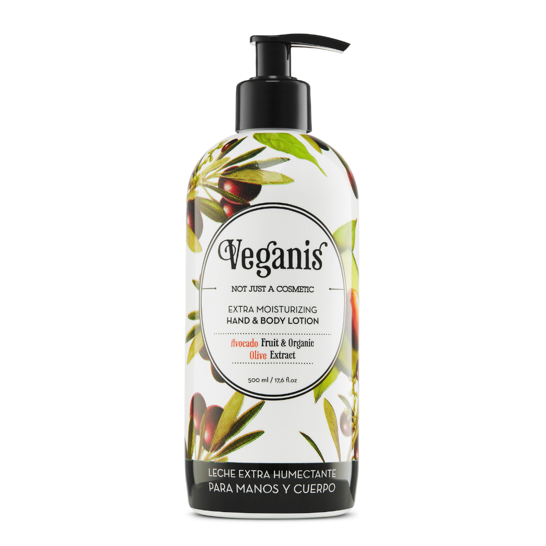 Crema Extra Humectante - Palta & Aceite de Oliva Organico 500 ml | Veganis