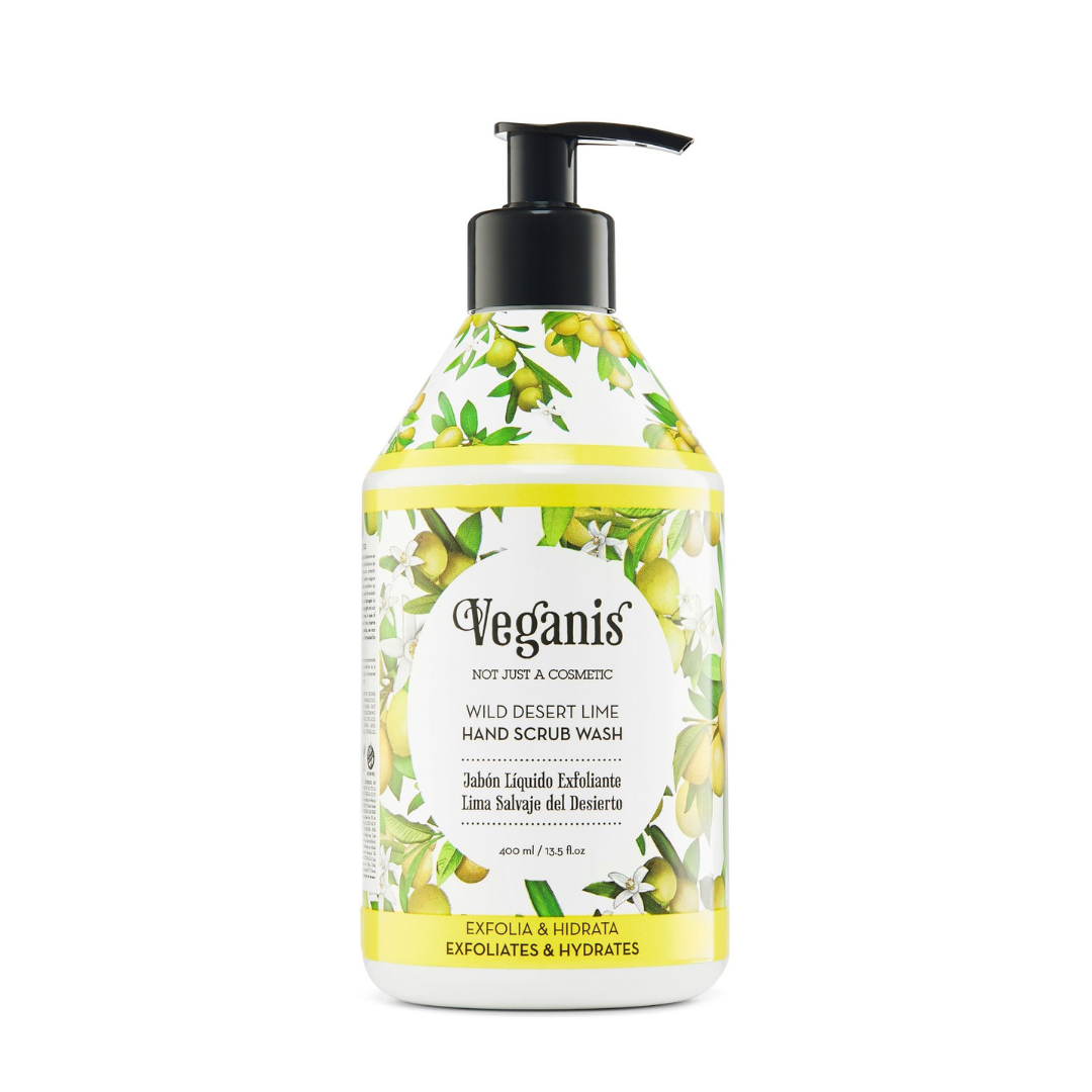 Jabón Líquido Exfoliante – Lima & Aceite de Oliva Orgánico 400 g | Veganis
