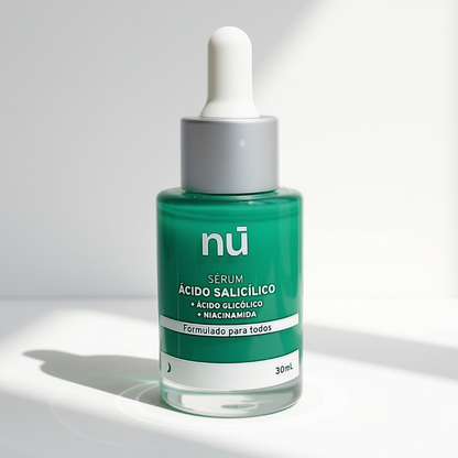 NÚ Sérum Facial Purificante con Ácido Salicílico – 30 ml