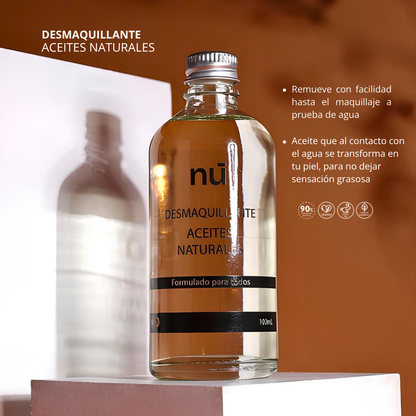 NÚ Desmaquillante Facial Oil to Milk – 100 ml