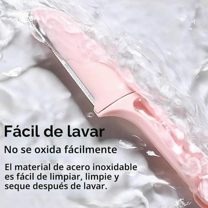 Set de Depiladores y Perfiladores Faciales Plegables – 3 Piezas