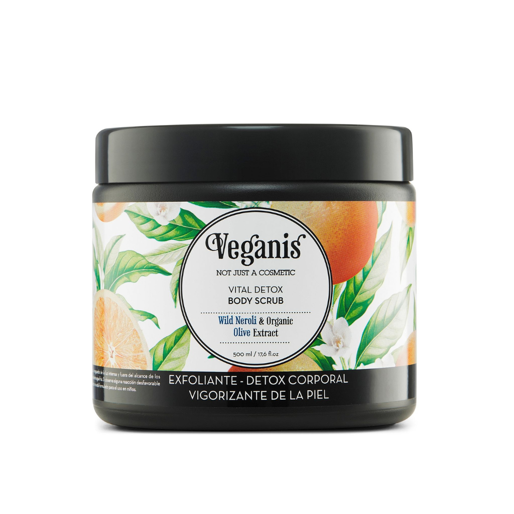 Exfoliante Corporal – Neroli & Aceite de Oliva Orgánico 500 g | Veganis
