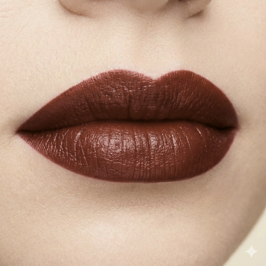 Labial Líquido Resist de Vogue – Tono Misteriosa: El Enigma de la Elegancia