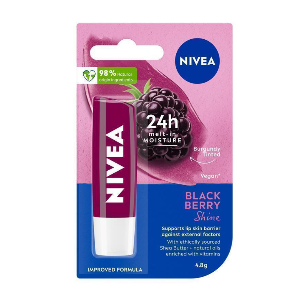 Nivea Lip Care - Blackberry Shine