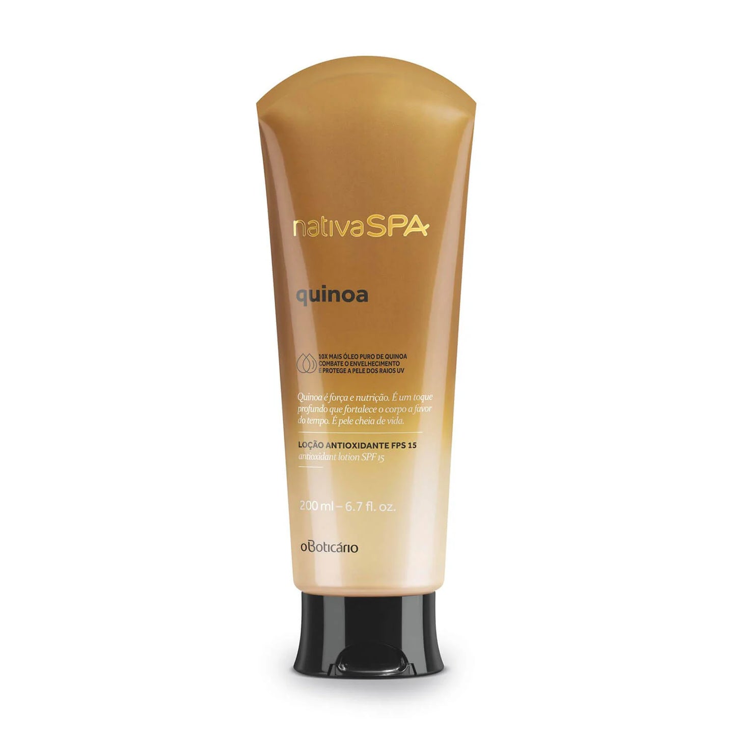Crema Hidratante Corporal Nativa SPA Quinoa FPS 15 – 200 ml