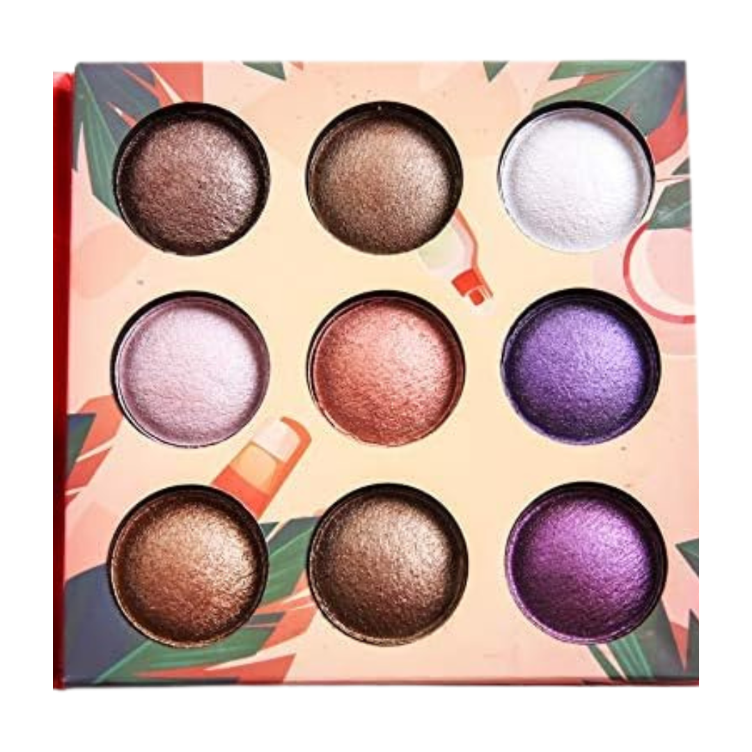 Febble Colorful Beach - Paleta de Iluminadores (9 Tonos)