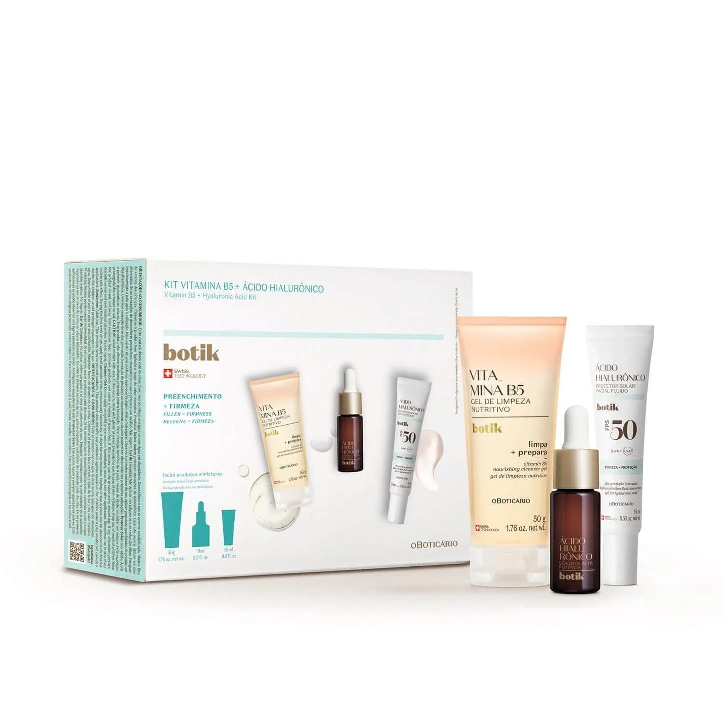 Kit Botik Ácido Hialurónico – Tamaño Viajero