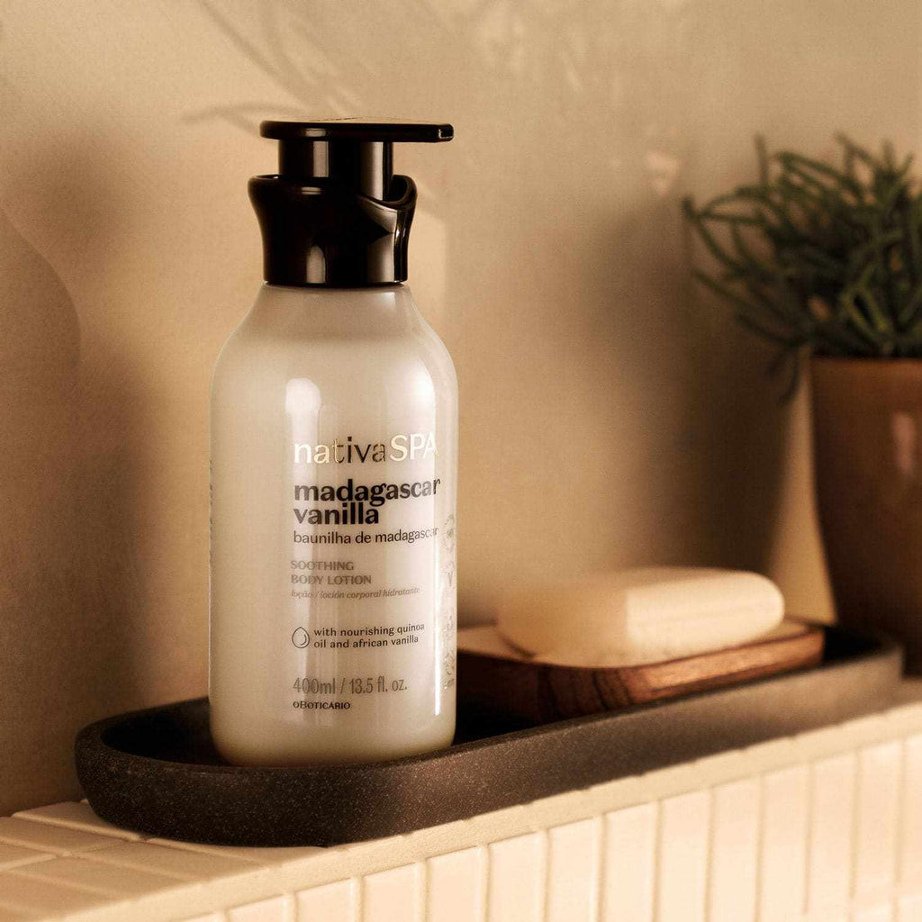 Crema Hidratante Corporal Vainilla de Madagascar – 400 ml – Nativa Spa | O Boticário