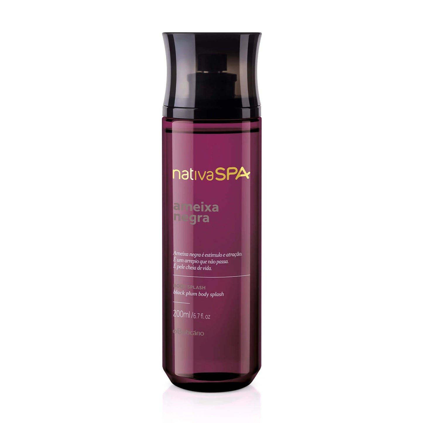 Body Splash Nativa SPA Ameixa Negra – 200 ml
