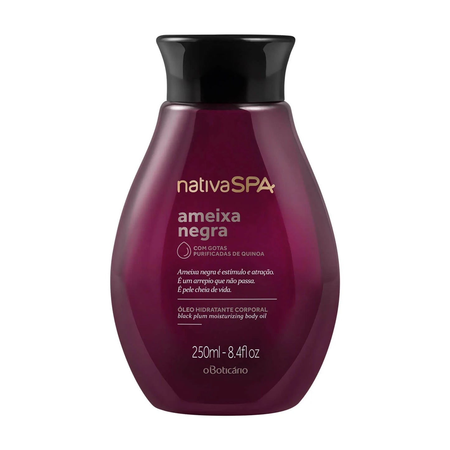 Aceite Hidratante Corporal Nativa SPA Ameixa Negra – 200 ml