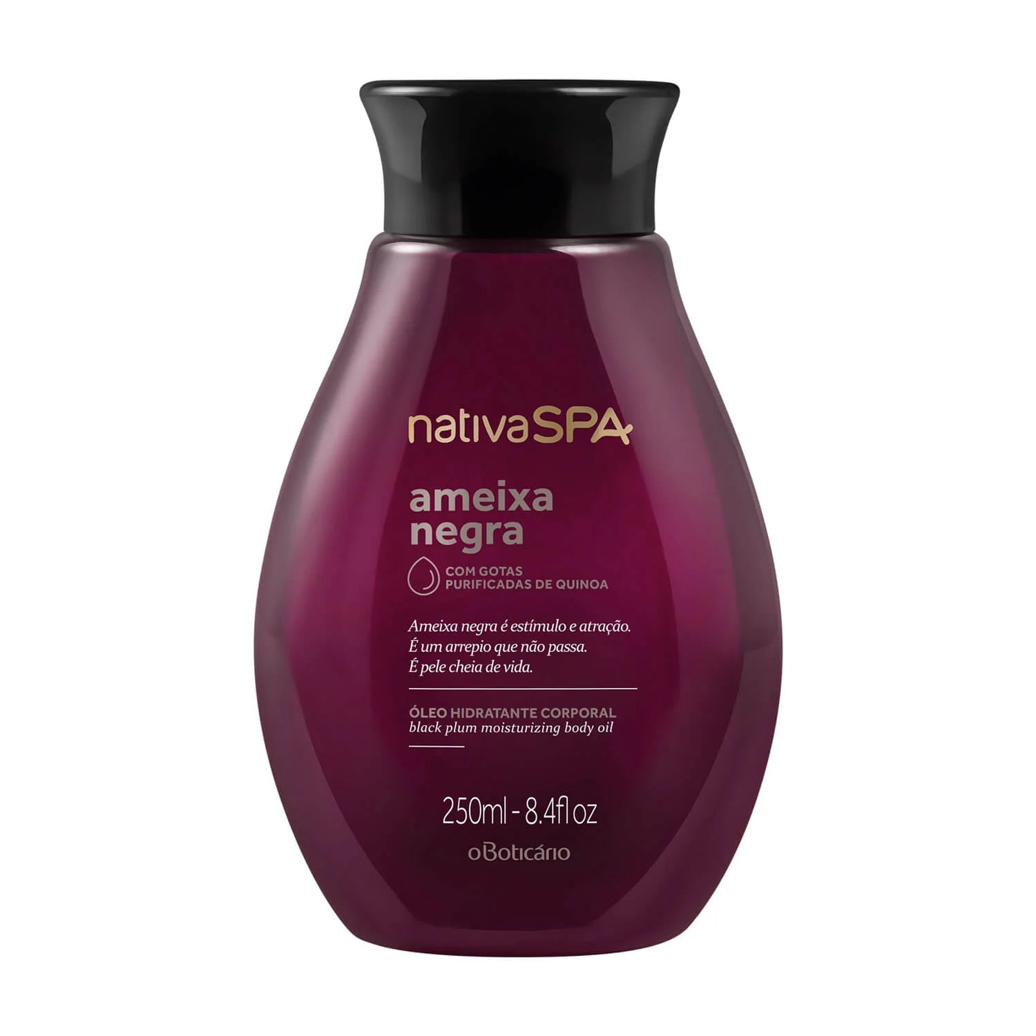 Aceite Hidratante Corporal Nativa SPA Ameixa Negra – 200 ml