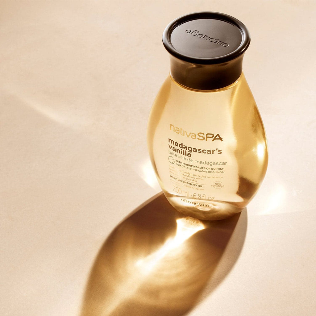 Óleo Hidratante Corporal Vainilla de Madagascar – 200 ml – Nativa Spa | O Boticário