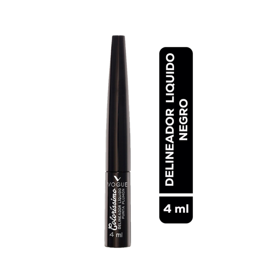 VOGUE Delineador Líquido Negro Colorissimo – 4ml