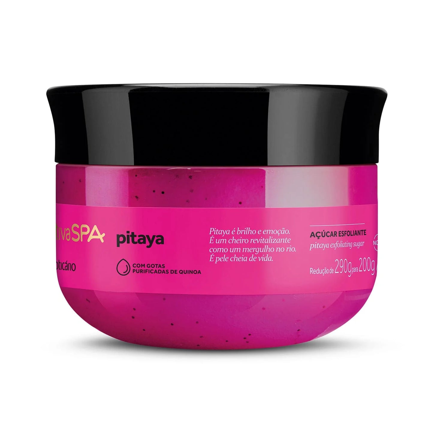 Óleo Corporal Azúcar Exfoliante Pitaya – 200 g – Nativa Spa | O Boticário