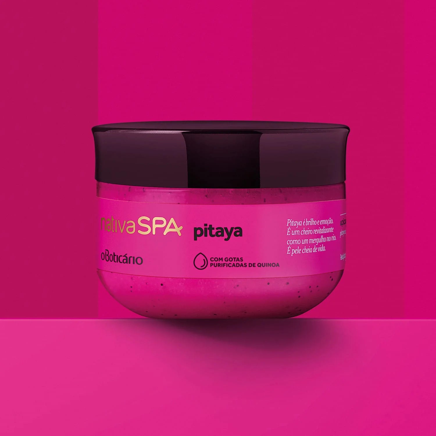 Óleo Corporal Azúcar Exfoliante Pitaya – 200 g – Nativa Spa | O Boticário