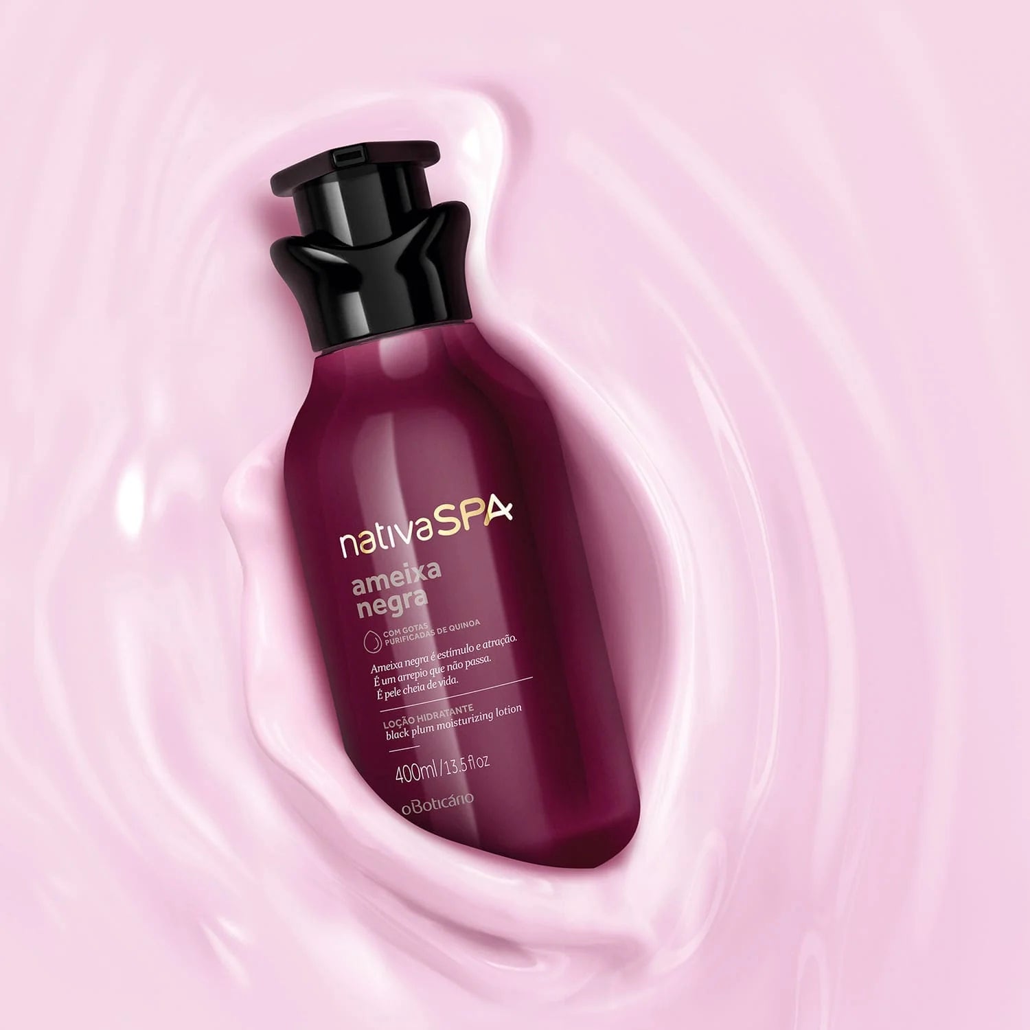 Crema Hidratante Corporal Nativa SPA Ameixa Negra – 400 ml