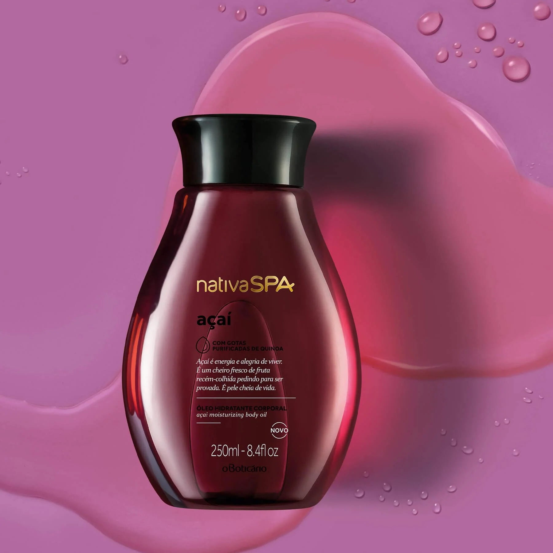Óleo Hidratante Corporal Acai – 200 ml – Nativa Spa | O Boticário