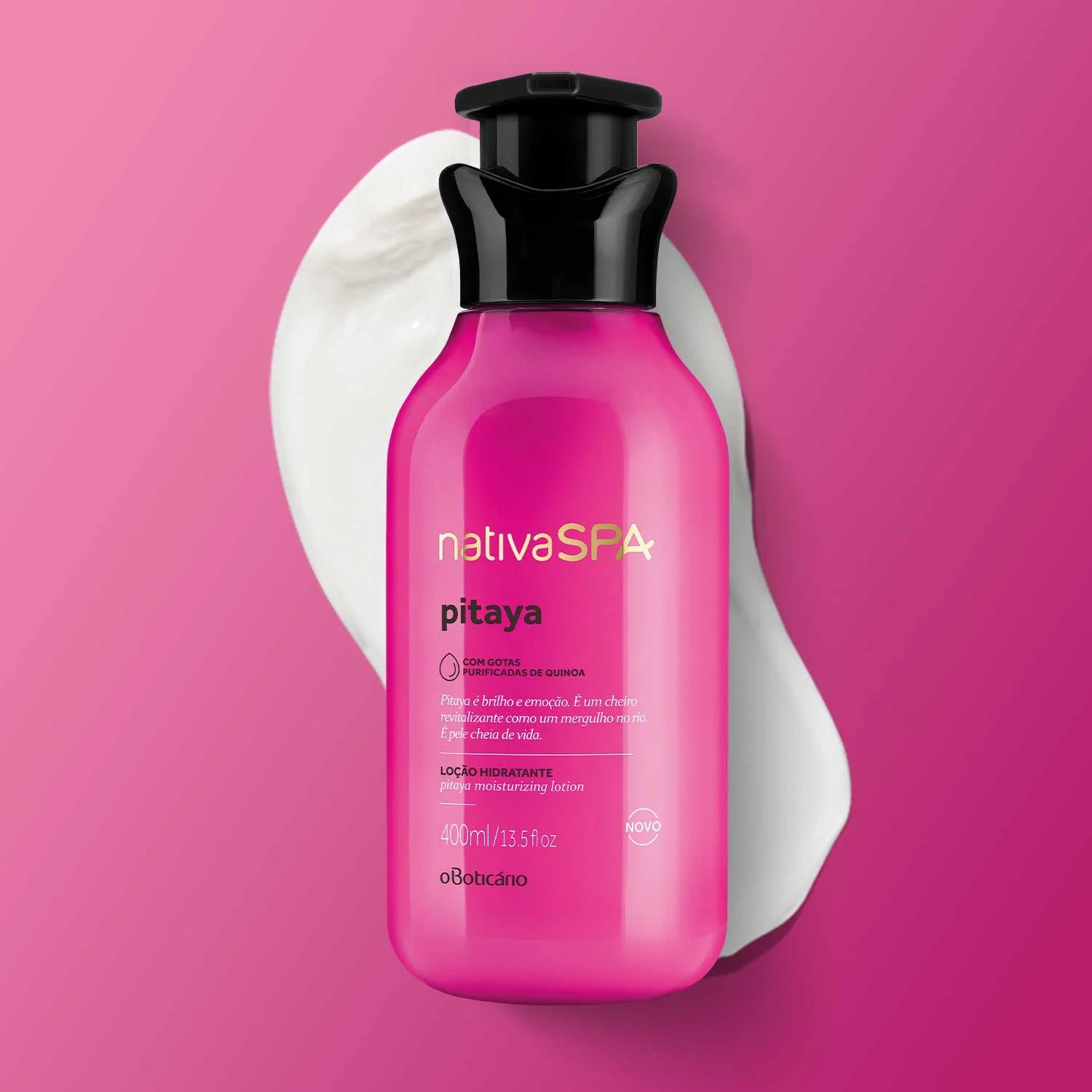 Crema Hidratante Corporal Pitaya – 400 ml – Nativa Spa | O Boticário