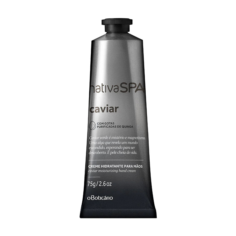 Crema Hidratante de Manos Caviar – 75 g – Nativa Spa | O Boticário