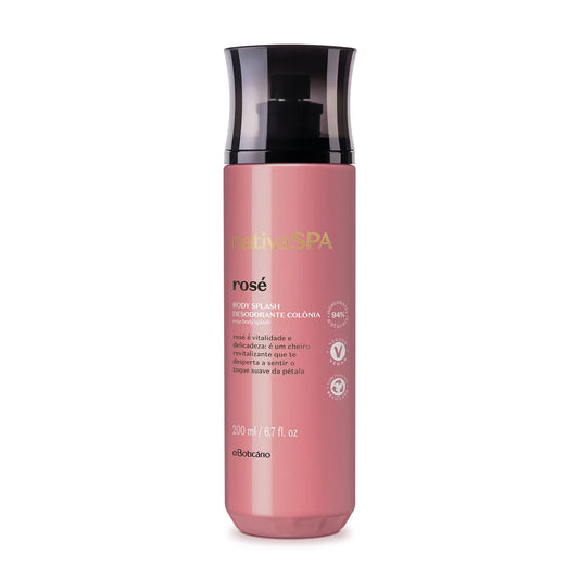 Body Splash Corporal Rose – 200 ml – Nativa Spa | O Boticário
