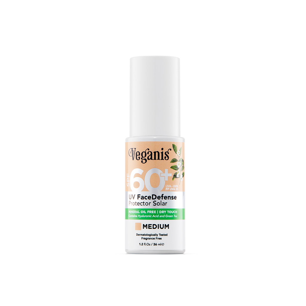 Protector Solar Facial FPS 60 Medium - 36 ml | Veganis