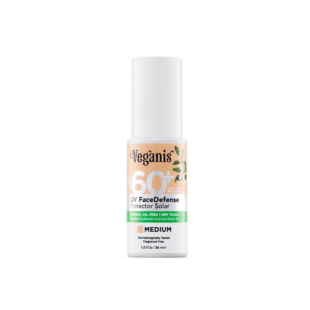 Protector Solar Facial FPS 60 Medium - 36 ml | Veganis