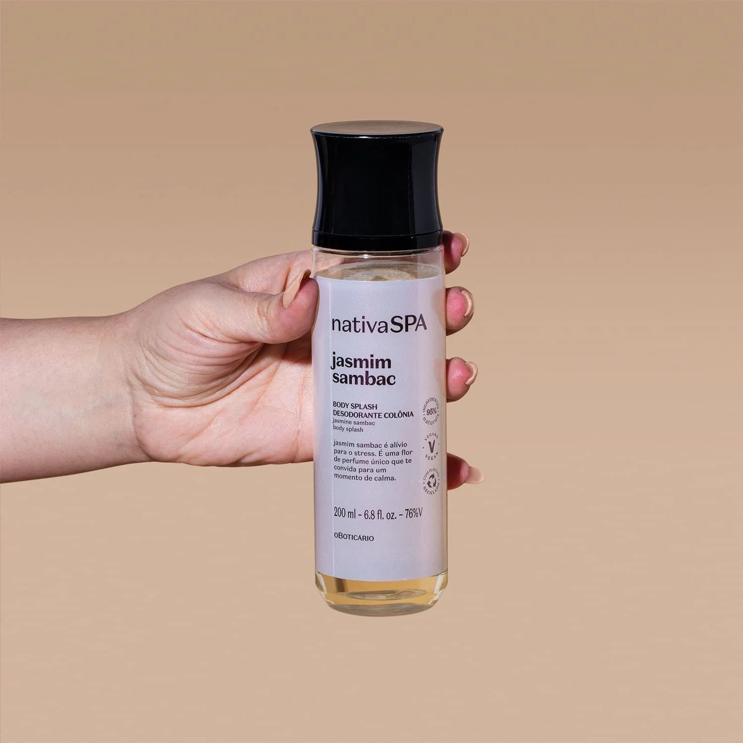 Body Splash Jasmim Sambac – 200 ml – NSPA | O Boticário