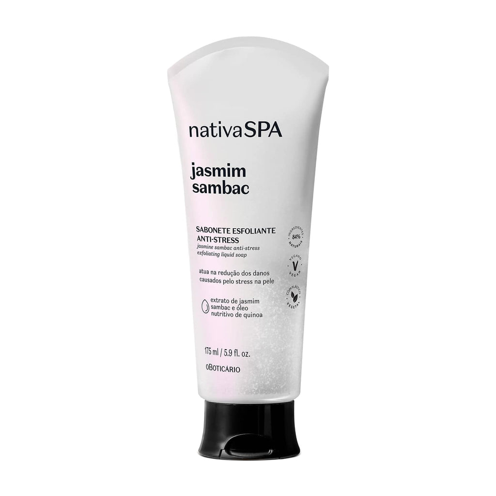 Jabón Líquido Exfoliante Corporal Nativa SPA Jasmim Sambac – 175 ml