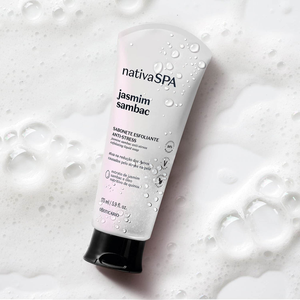 Jabón Líquido Exfoliante Corporal Nativa SPA Jasmim Sambac – 175 ml