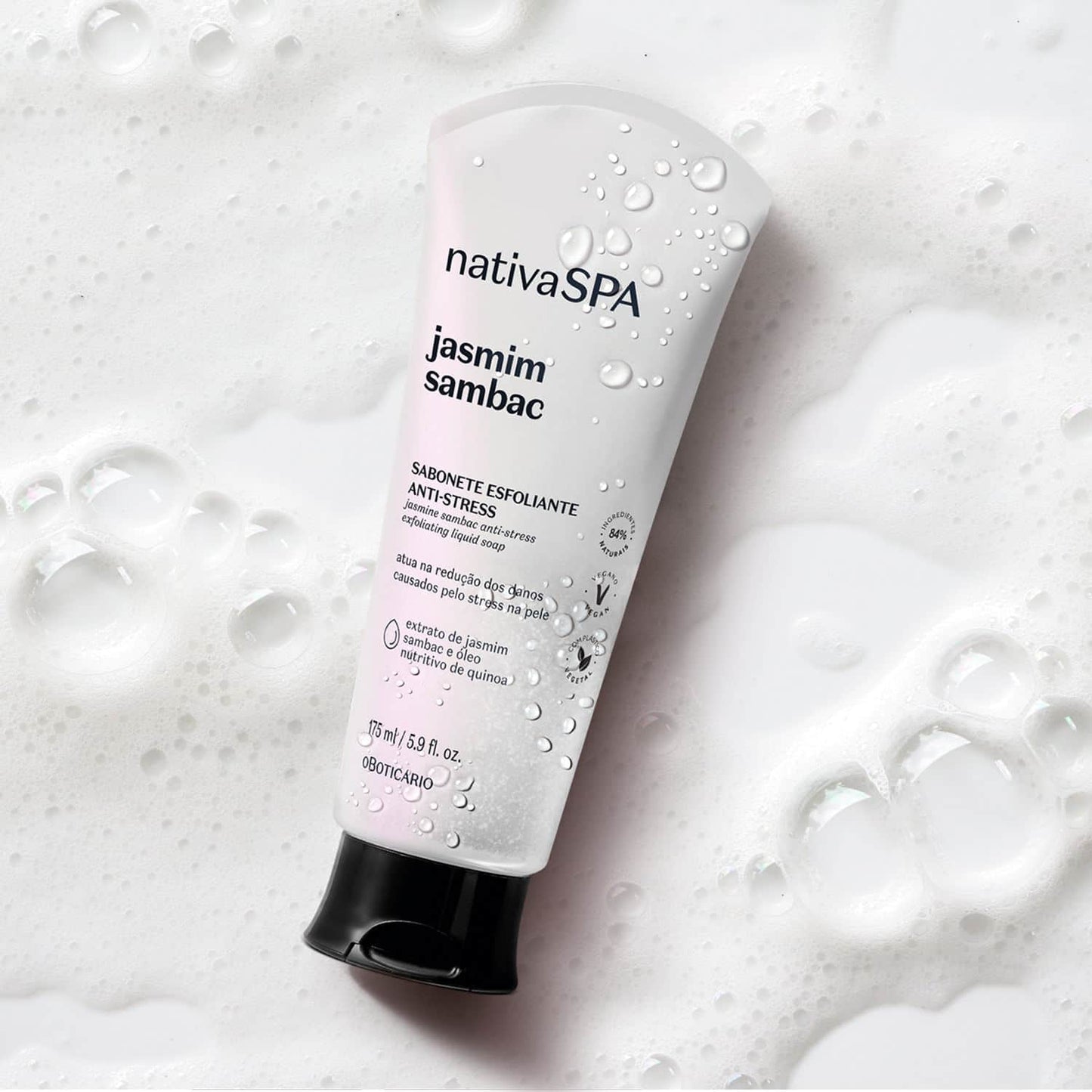 Jabón Líquido Exfoliante Corporal Nativa SPA Jasmim Sambac – 175 ml