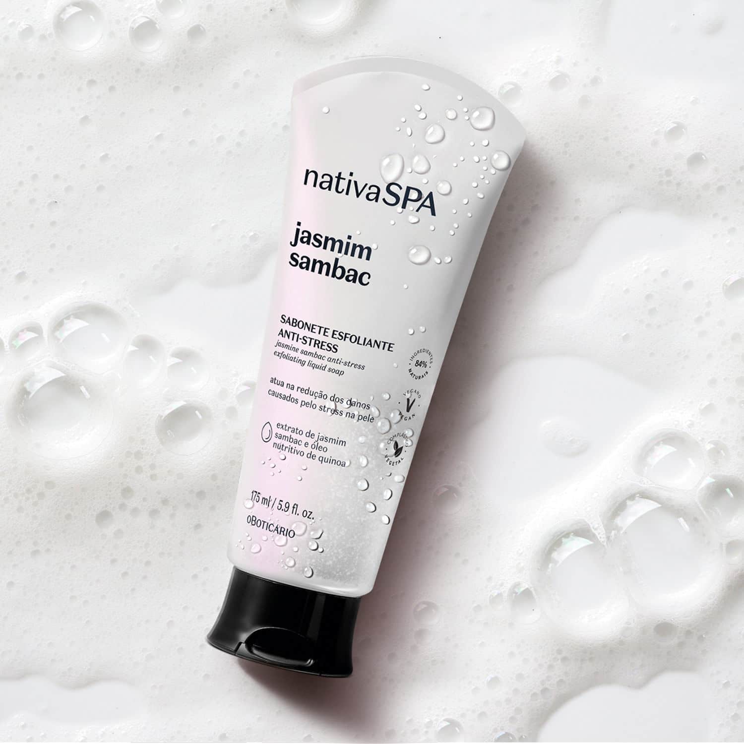 Jabón Líquido Exfoliante Corporal Nativa SPA Jasmim Sambac – 175 ml