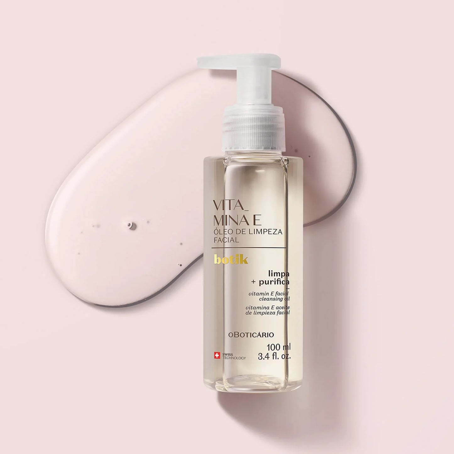 Aceite de Limpieza Facial con Vitamina E – 100 ml – Botik | O Boticário