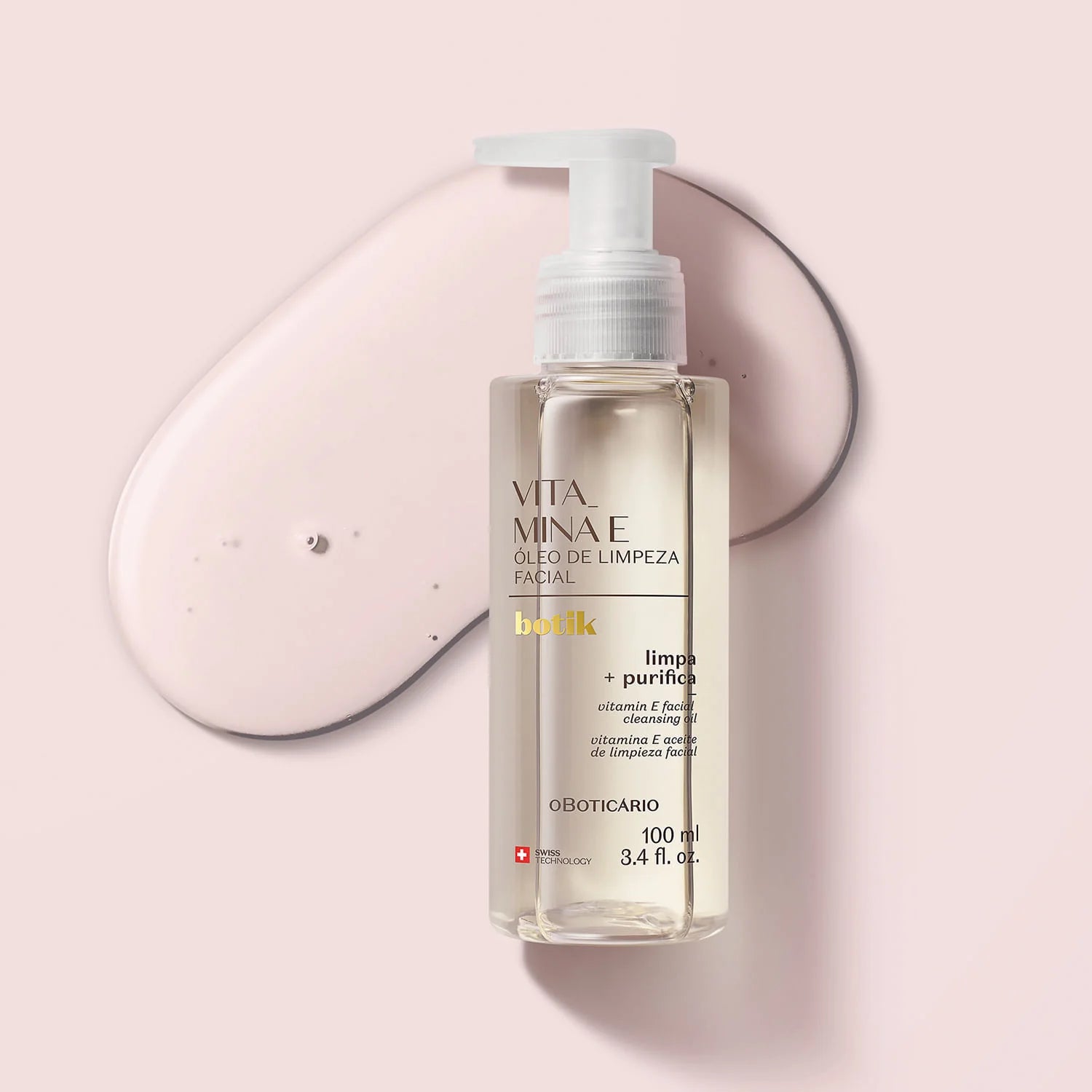 Aceite de Limpieza Facial con Vitamina E – 100 ml – Botik | O Boticário