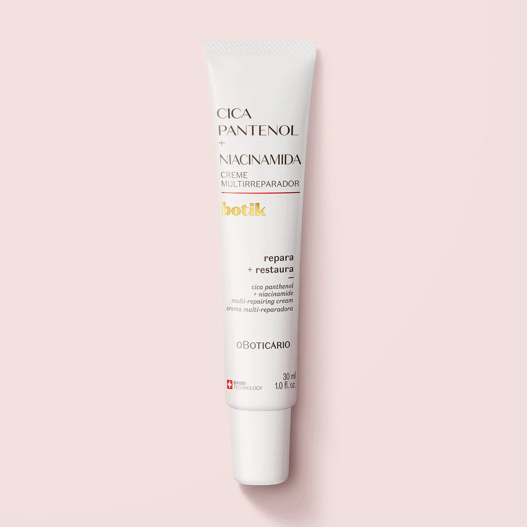 Crema Multireparadora Cica + Pantenol + Niacinamida – 30 ml – Botik | O Boticário