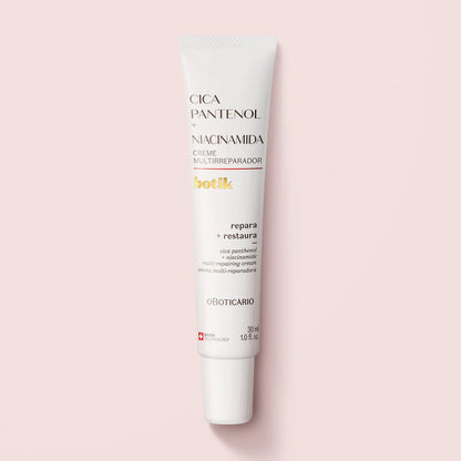 Crema Multireparadora Cica + Pantenol + Niacinamida – 30 ml – Botik | O Boticário