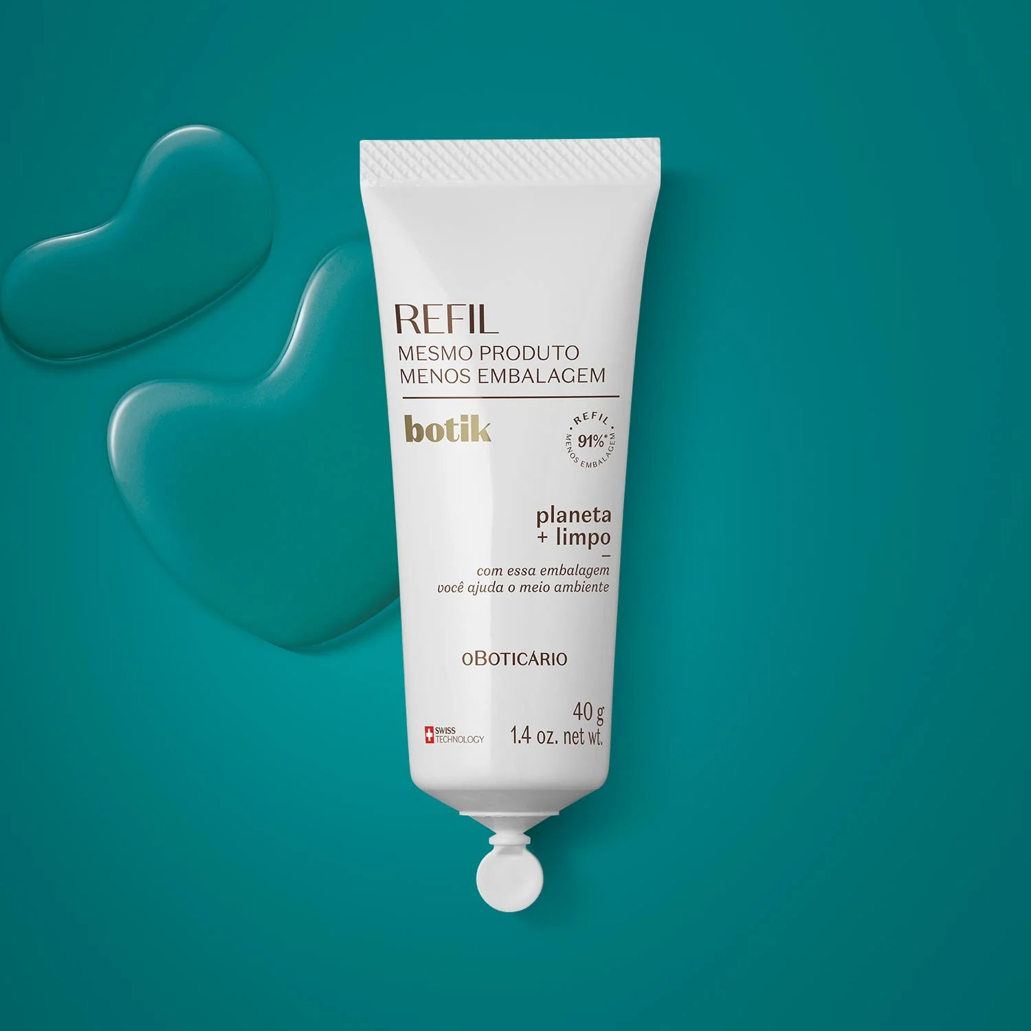 Mascarilla Facial Reset Nocturno con Ácido Glicólico – 40 g (Refil) – Botik | O Boticário