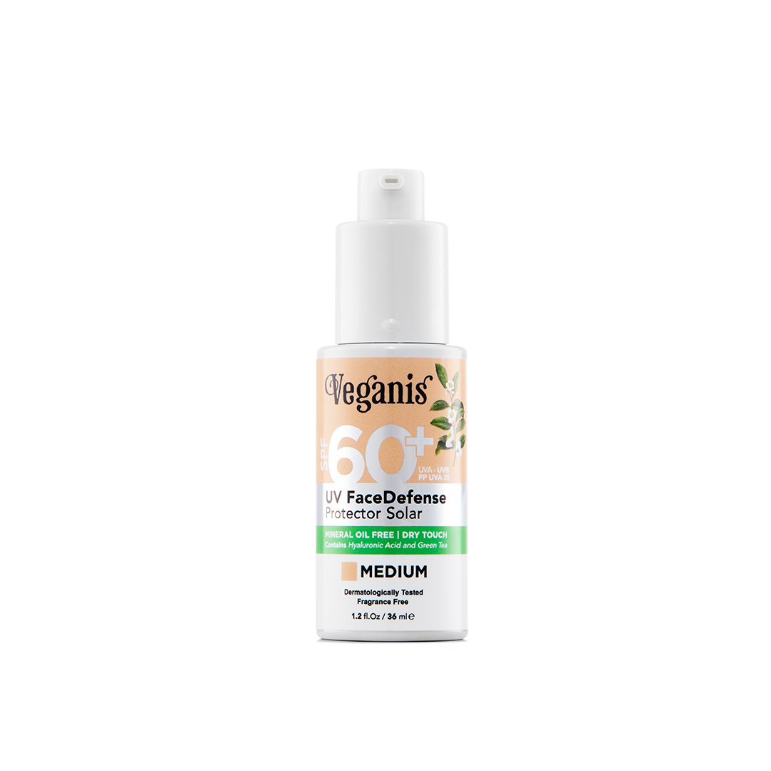 Protector Solar Facial FPS 60 Medium - 36 ml | Veganis