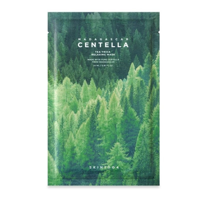 Mascarilla Centella Madagascar Tea-Trica Relief – 24ml | SKIN1004