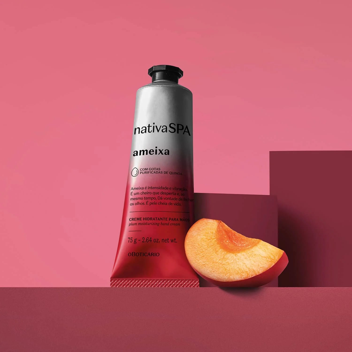 Crema Hidratante de Manos Ameixa (Ciruela) – 75 g – NSPA | O Boticário