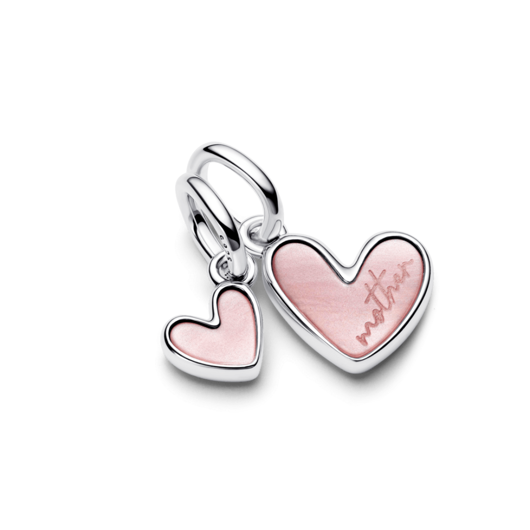 Charm Colgante Divisible Madre e Hija – Plata .925